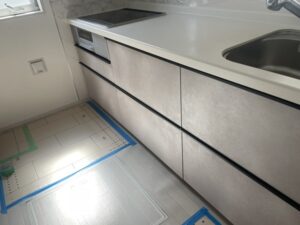 宮城キッチン取付け隊　ビルトイン食洗機の後付け新設　施工前